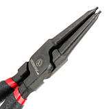 Набір щипців (4шт) для зняття і установки стопорних кілець 180мм, 40CrV, фосфатовані. INTERTOOL HT-7015 mst mst, фото 8