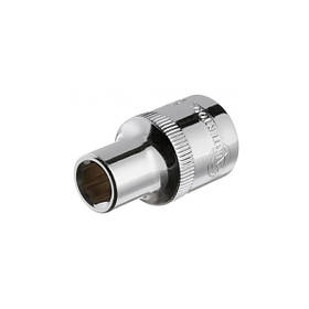 Голівка шестигранна 1/2", 9ммх38мм Cr-V INTERTOOL ET-0009