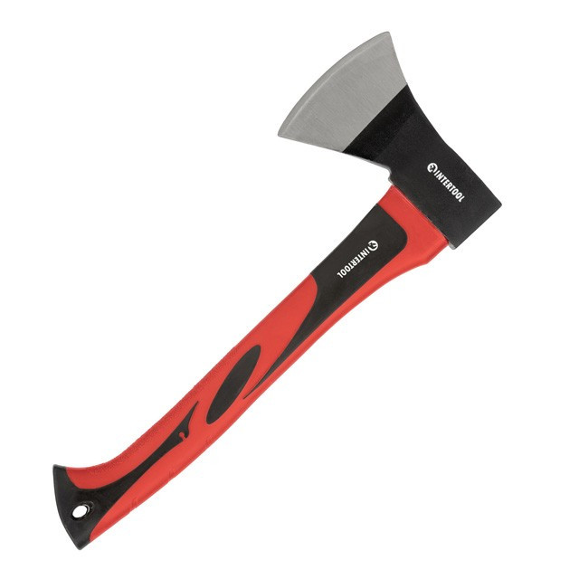 Сокира 600 г ручка з фібергласу INTERTOOL HT-0261 mst mst, фото 1