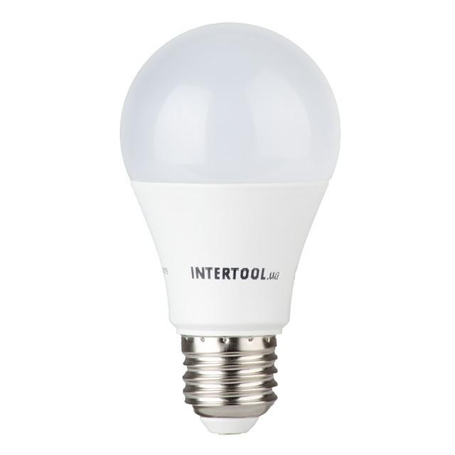 Світлодіодна лампа LED Intertool LL-0015, 12 Вт, E27, 4000 До mst mst, фото 1