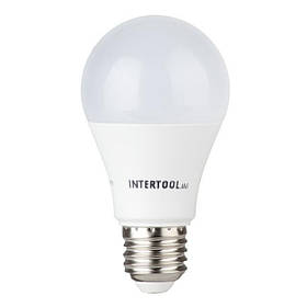 Світлодіодна лампа LED Intertool LL-0015, 12 Вт, E27, 4000 До
