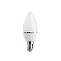 Светодиодная лампа LED Intertool LL-0152, 5 Вт, E14, 4000 К