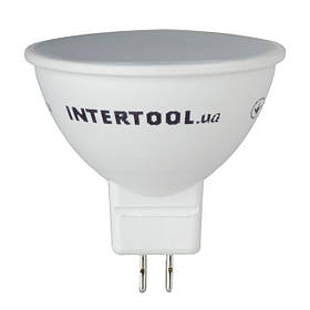 Світлодіодна лампа LED Intertool LL-0202, 5 Вт, GU5.3, 4000 До