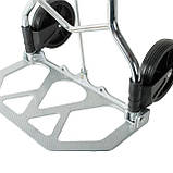 Тележка ручная складная до 100 кг, 420*480*980, колеса 170 мм, (алюминиевая) INTERTOOL LT-9012 mst mst, фото 8