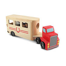 Іграшковий автомобіль-причіп для коней ТМ Melissa&Doug, фото 5