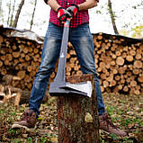 Колун 2200г ручка з фібергласу INTERTOOL HT-0275 mst mst, фото 7