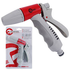 Пістолет-розпилювач для поливу Intertool GE-0015, діаметр шланга 1/2", 3 режиму mst mst