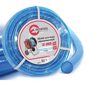 Шланг для води 3-х шаровий Intertool GE-4076, d 3/4", 50м, армований, PVC