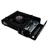 Плита газова Intertool GS-0001, під газові балони бутан та пропан-бутан, 2000 Вт, 145 г/годину mst mst, фото 4