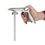 Пістолет під гравитекс пневматичний з гнучкою насадкою INTERTOOL PT-0703 mst mst, фото 5