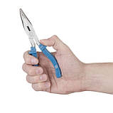 Щипці подовжені вигнуті 180мм INTERTOOL HT-0125 mst mst, фото 5