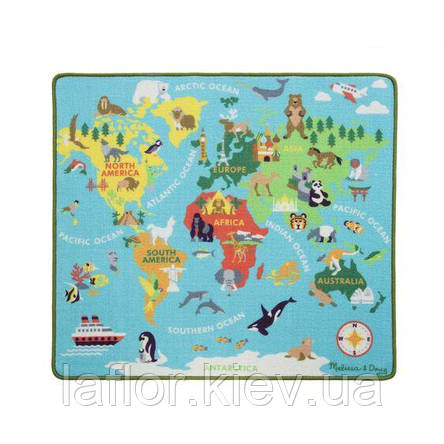 Ігровий килимок Мапа світу ТМ Melissa&Doug, фото 1