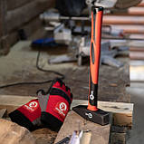 Молоток 800г ручка з фібергласу INTERTOOL HT-0208 mst mst, фото 7