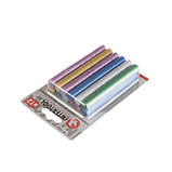 Комплект кольорових перламутрових клейових стрижнів 11.2 мм*100мм, 12шт INTERTOOL RT-1029 mst mst, фото 2