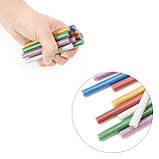 Комплект кольорових перламутрових клейових стрижнів 11.2 мм*100мм, 12шт INTERTOOL RT-1029 mst mst, фото 4