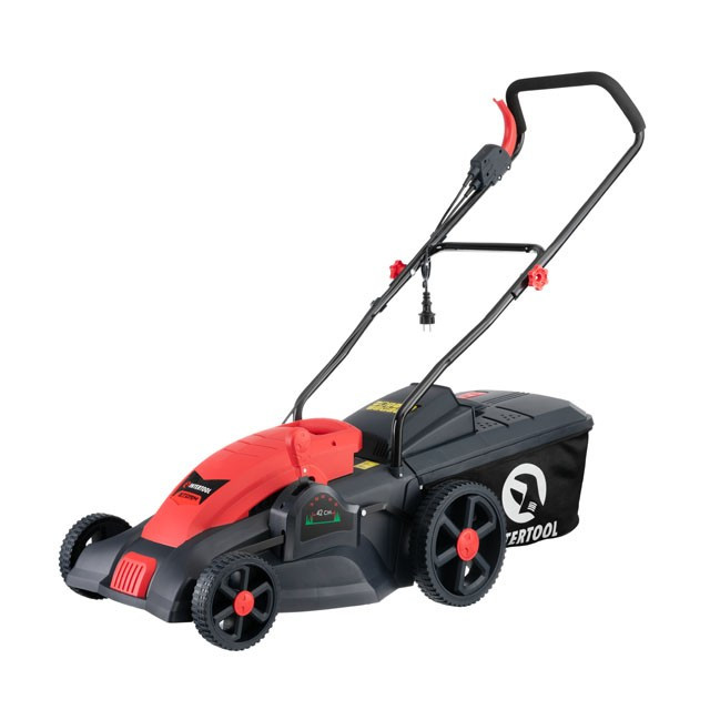 Газонокосарка електрична Intertool WT-1201, 1800 Вт, 2850 об/хв, висота зрізу 25-75 мм mst mst, фото 1