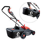 Газонокосарка електрична Intertool WT-1201, 1800 Вт, 2850 об/хв, висота зрізу 25-75 мм mst mst, фото 3