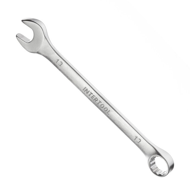 Ключ комбінований Cr-V INTERTOOL HT-1213 mst mst, фото 1