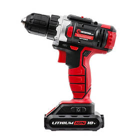 Дриль-шуруповерт акумуляторна Li-Ion 18В INTERTOOL WT-0313 mst mst