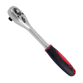 Рукоятка з храповим механізмом на 24 зуба 3/8", Cr-v INTERTOOL HT-2105 mst mst