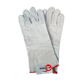 Рукавичка замшева сіра (ящик 60 пар) INTERTOOL SP-0009W mst mst