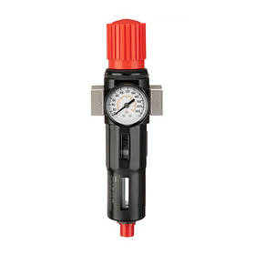 Фільтр для очищення повітря з редуктором 3/4", 5мкм, 2600 л/хв, метал, професійний INTERTOOL PT-1417 mst mst