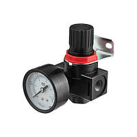 Регулятор тиску 1/4", 0,5-8 бар INTERTOOL PT-1425