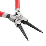 Щипці для зняття і установки стопорних кілець прямі на стиск INTERTOOL HT-7005 mst mst, фото 3