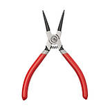 Щипці для зняття і установки стопорних кілець прямі на стиск INTERTOOL HT-7005 mst mst, фото 4