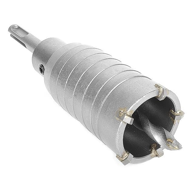 Комплект: свердло корончатое по бетону 40мм+Перехідник SDS Plus 100мм INTERTOOL SD-7040 mst mst