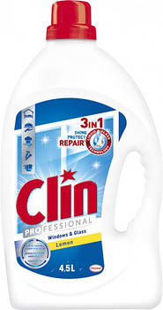 Засіб для миття вікон і скла Clin професійний 4.5 л