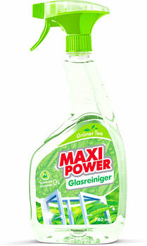Упаковка засобів для миття скла Maxi Power Gruner Tee 740 мл