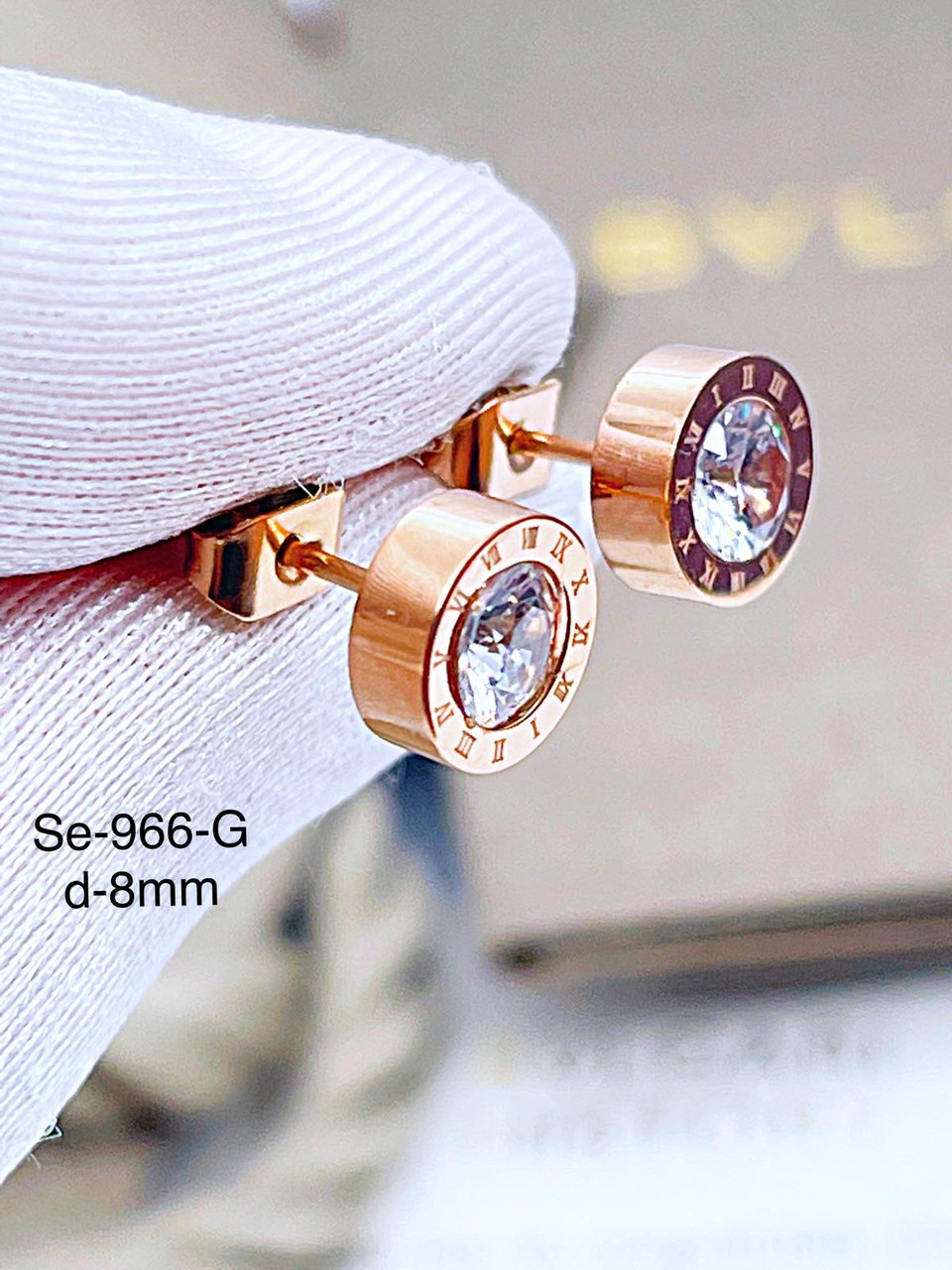 Сережки Stainlees Steel преміум