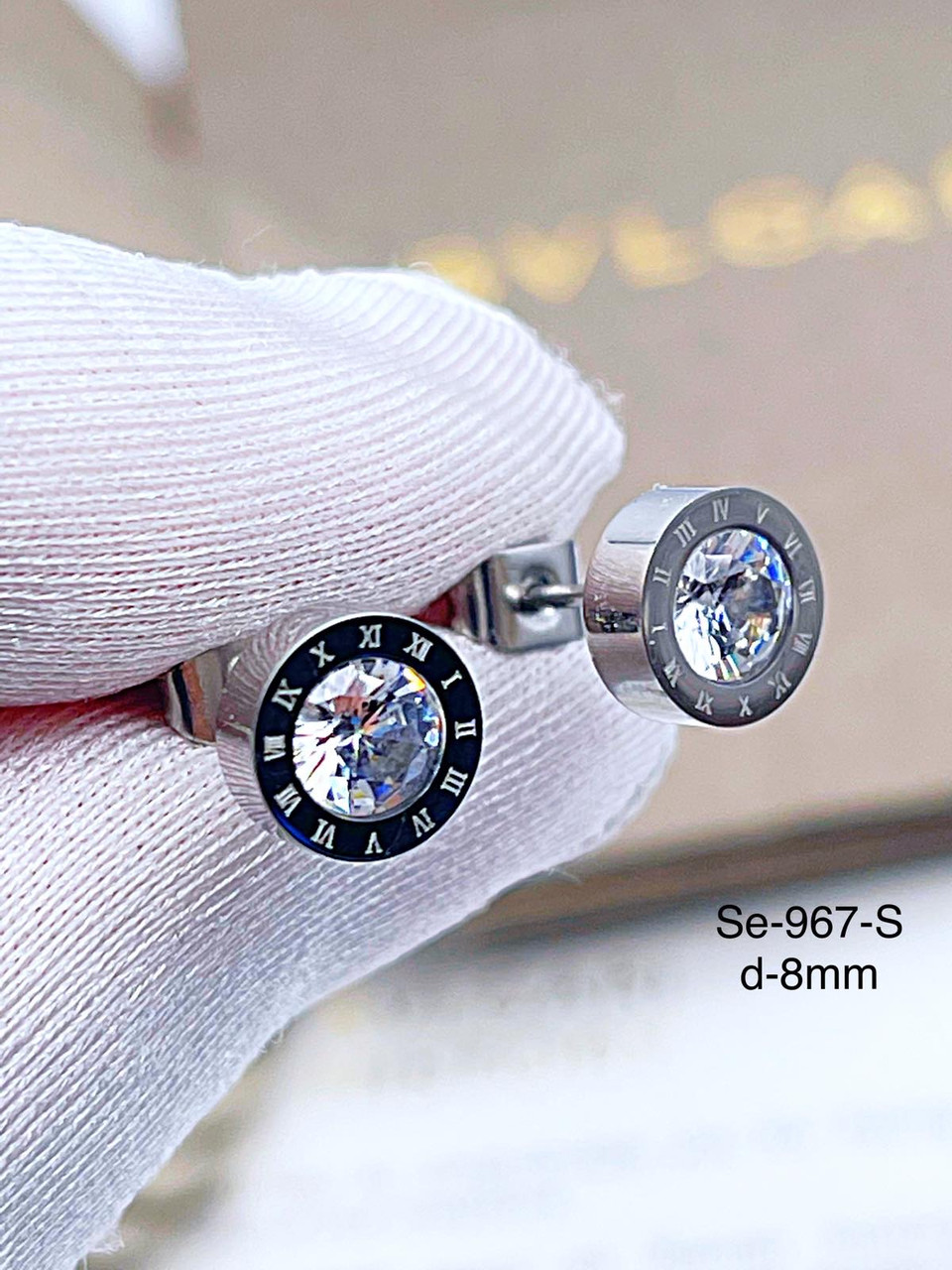 Сережки Stainlees Steel преміум