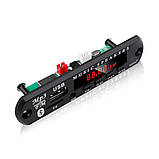 Mp3 модуль з bluetooth, FM радіо, USB, microSD, модель kebidu-U20, фото 8