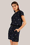 Комбінезон-шорти Finn Flare S19-32092-101 темно-синій XS, фото 4