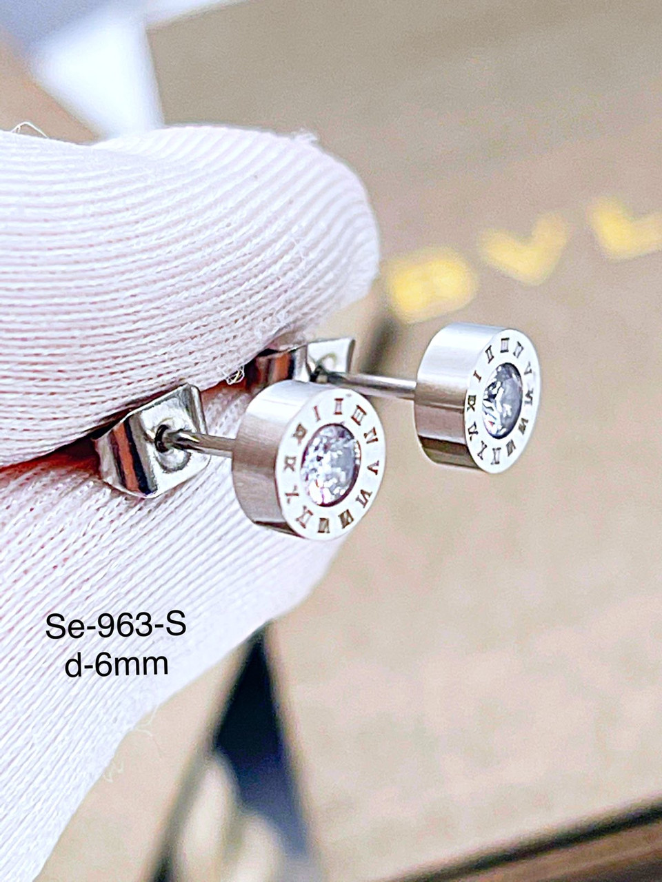 Сережки Stainlees Steel преміум