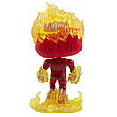 Колекційна фігурка Funko POP! Bobble: Marvel: F4: Human Torch, фото 5