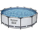 Каркасний басейн Bestway 56260 Steel Pro Max розмір 366х100, фільтр-насос, V 9150 л, фото 3