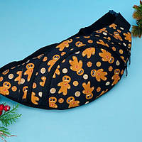 Сумка бананка на пояс або через плече Tiger печенька