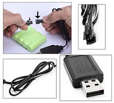 Зарядний пристрій USB 4.8V Ni-CD Ni-MH SM-2P, фото 6