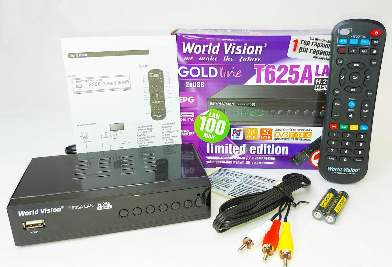 World Vision T625A LAN