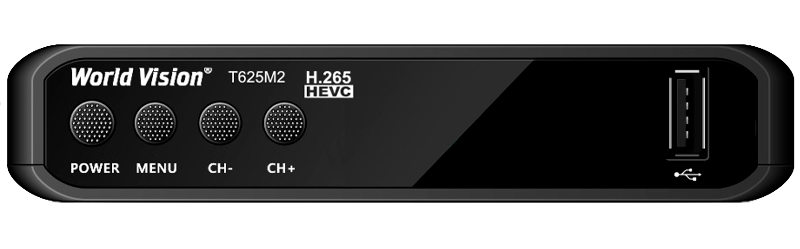 WORLD VISION T625 M2 цифровий ефірний DVB-T2 тюнер