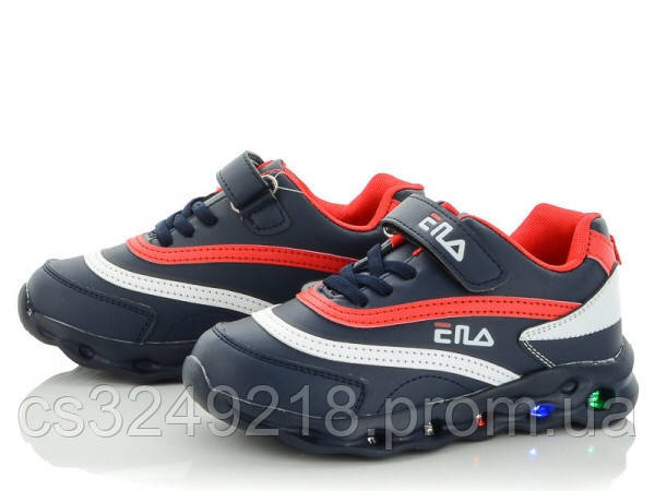 Світяться дитячі кросівки FILA. Розміри 32-19.5 см, 35-21.5 см