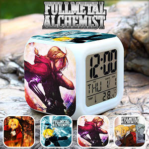 Настільний годинник Стальний Алхімік "Secret" / Fullmetal Alchemist