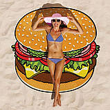Пляжний килимок "Гамбургер", фото 2