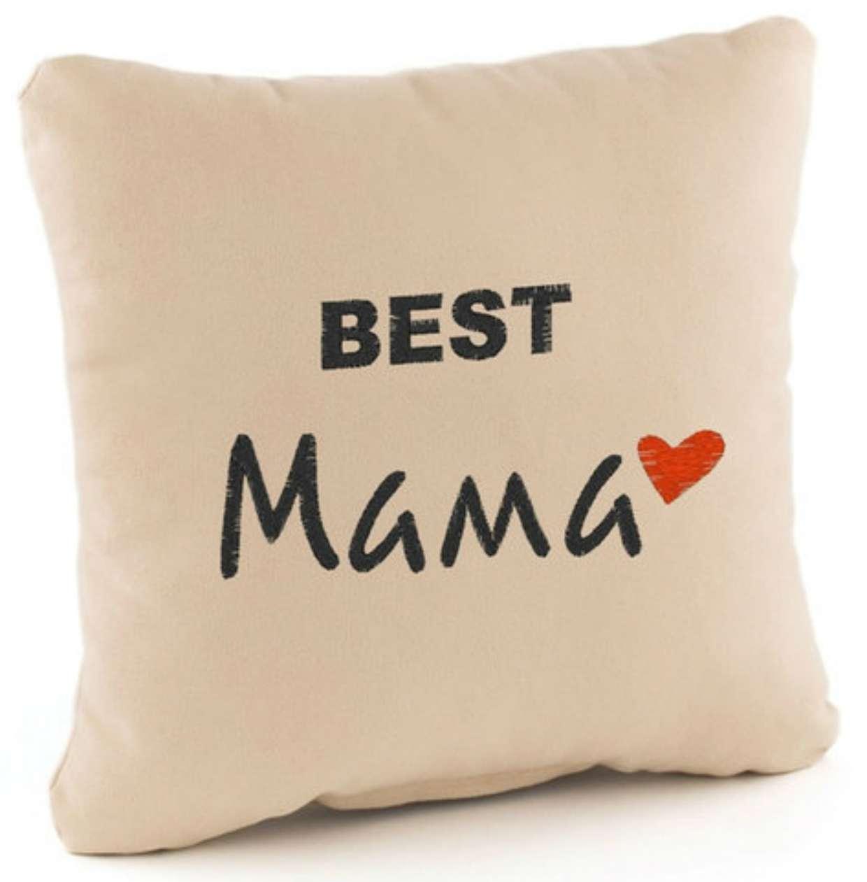 Подушка «Best Мама», оригінальний, незвичайний подарунок мамі