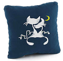 Подушка «Коти під місяцем», 7 кольорів