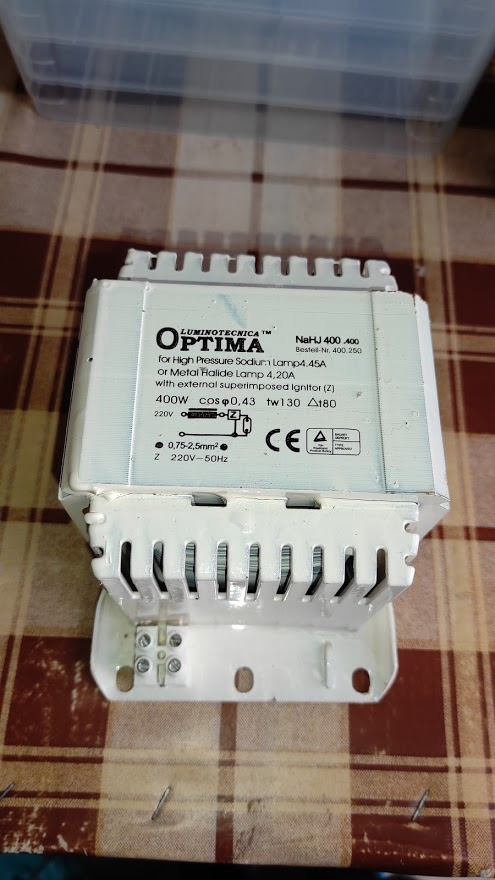 Дроссель Днат 400 ватт / МГЛ 400W OPTIMA HPS 400W