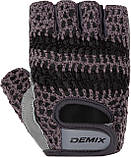 Рукавички для фітнесу Demix, сірий/чорний, XXL, фото 3
